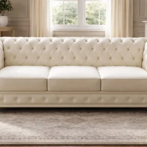 Luxury Chesterfield 3-Seater Sofa